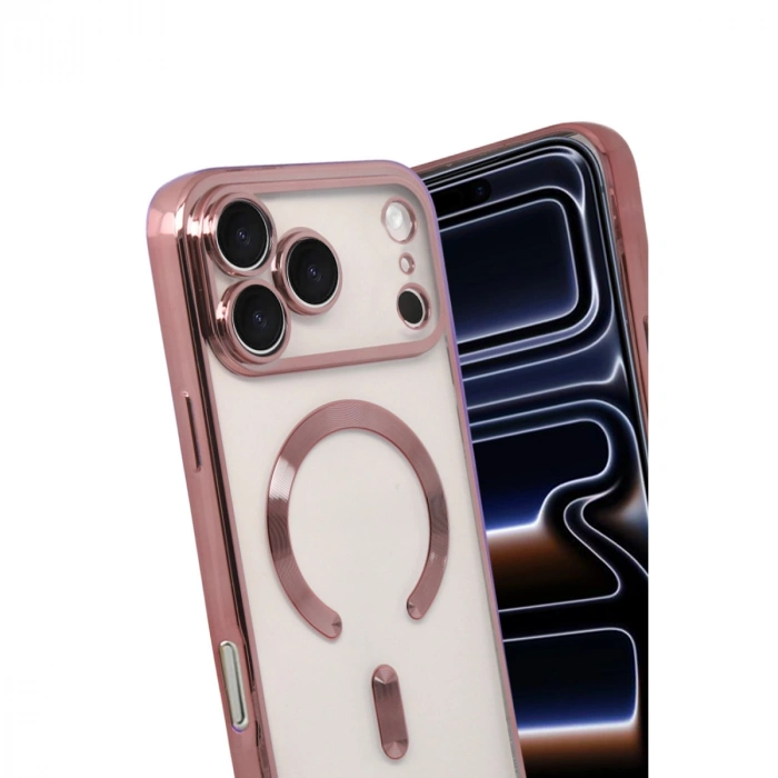 Apple İphone 17 Pro Kross Magneticsafe Kapak - Rose