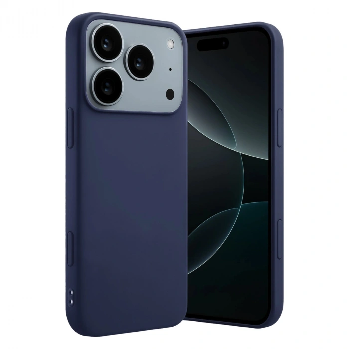 Apple İphone 17 Pro Max First Silikon - Lacivert