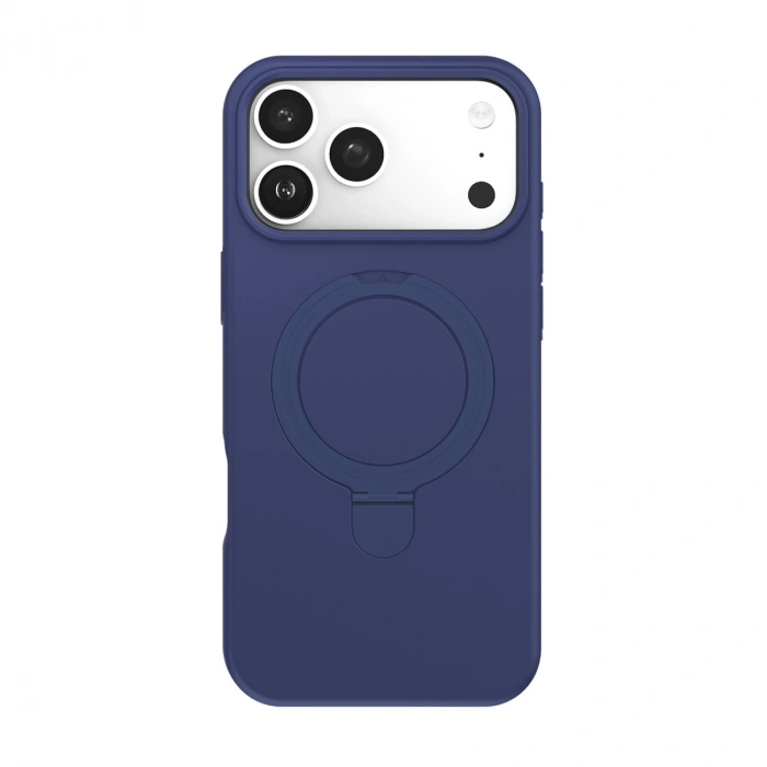 Apple İphone 17 Pro Max Regal Magsafe Standlı Kapak - Lacivert