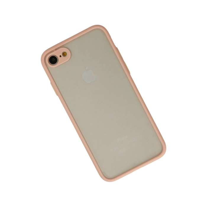Apple İphone 7 Kılıf Montreal Silikon Kapak - Pembe