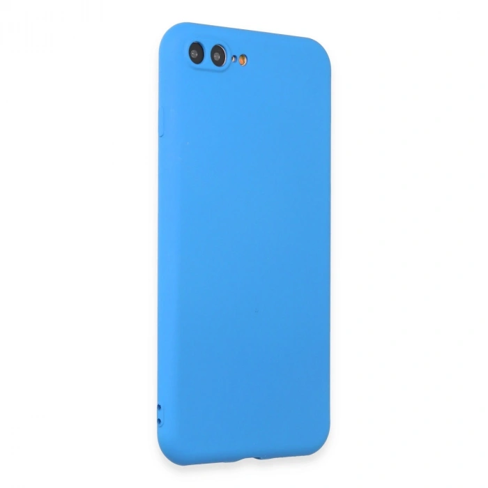 Apple İphone 7 Plus Kılıf First Silikon - Mavi
