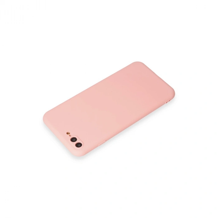 Apple İphone 7 Plus Kılıf First Silikon - Pudra