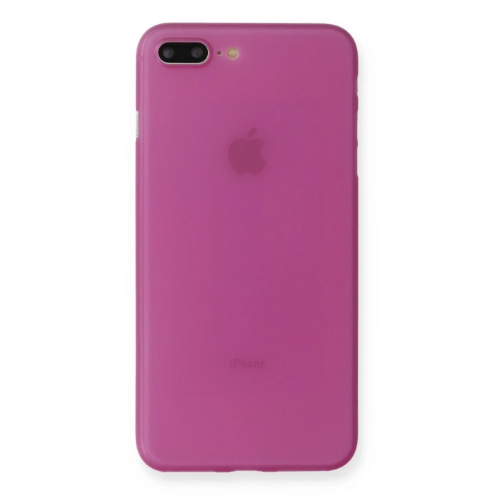 Apple İphone 7 Plus Kılıf Pp Ultra İnce Kapak - Pembe