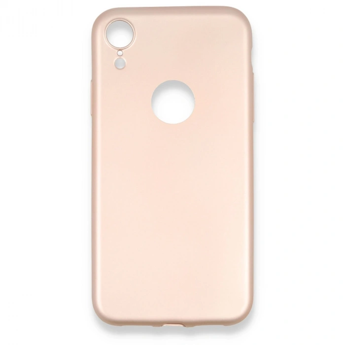 Apple İphone Xr Kılıf First Silikon - Rose Gold