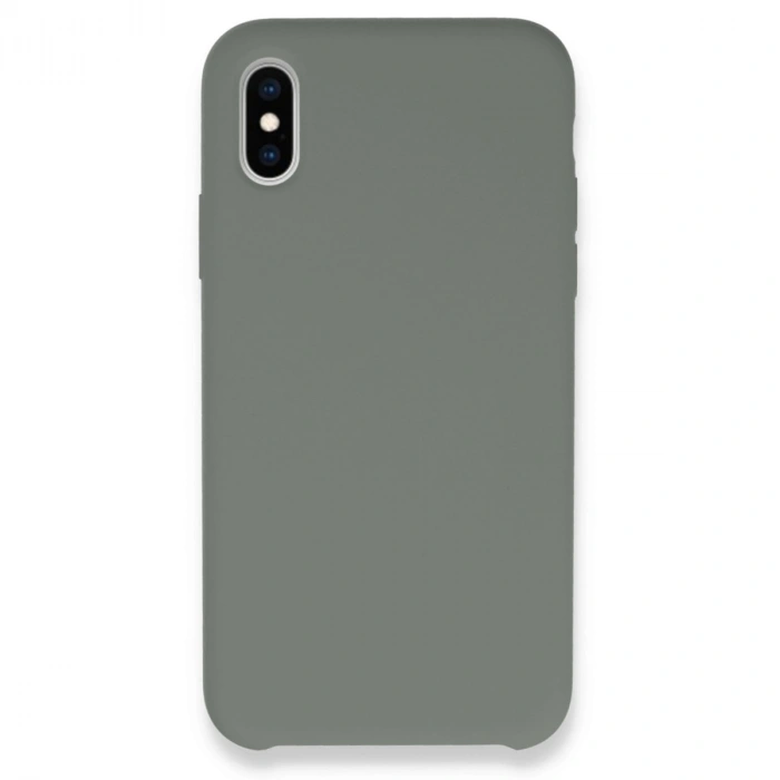 Apple İphone Xs Max Kılıf Lansman Legant Silikon - Gri