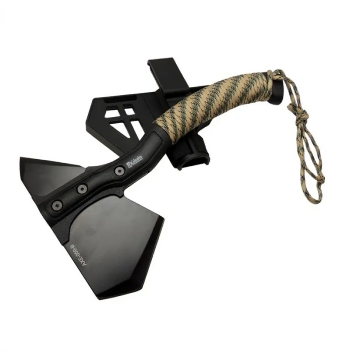 Axe 050b Siyah Kamp / Outdoor Balta 29cm - İpli Sap, Kılıflı