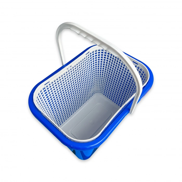 Balıkçı Kovası - 15 lt - Fishack - Süzgeçli - Mavi (Kod 179)