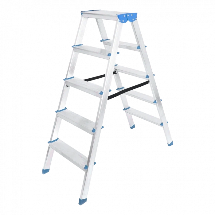 Çift Basamaklı Alüminyum Merdiven 115 cm (5+5)