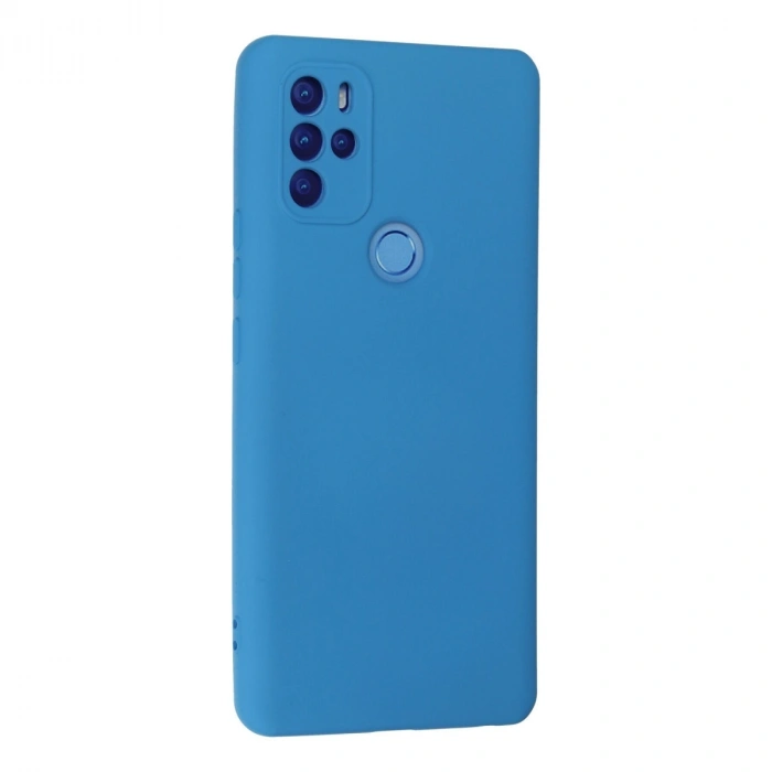 General Mobile Gm 21 Pro Kılıf Nano İçi Kadife Silikon - Mavi