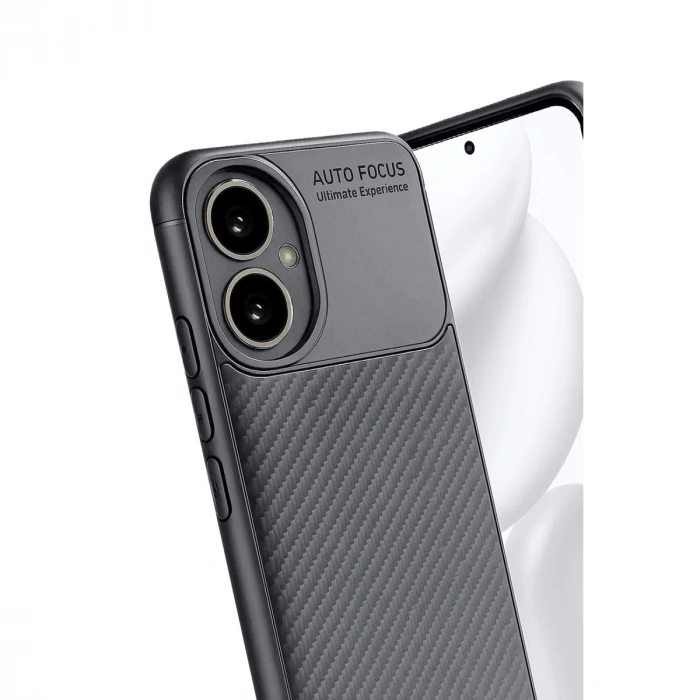 Honor 400 Kılıf Auto Focus Karbon Kapak - Gri