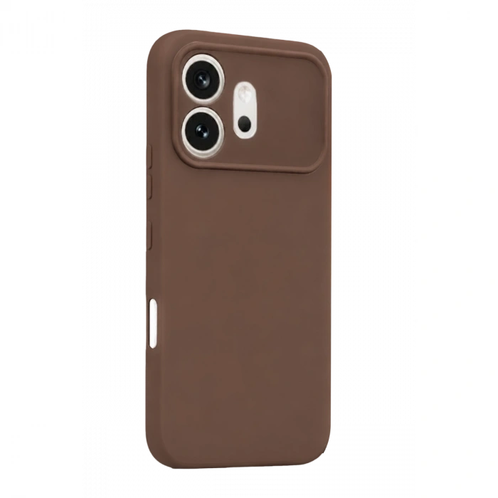 Huawei Honor 600 First Silikon - Kahverengi