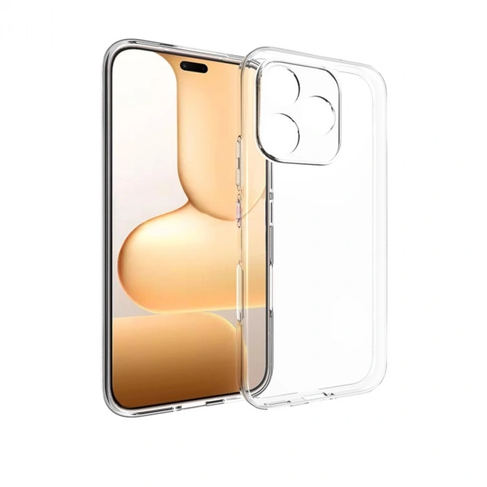 Huawei Honor 600 Lite Lüx Şeffaf Silikon - Şeffaf