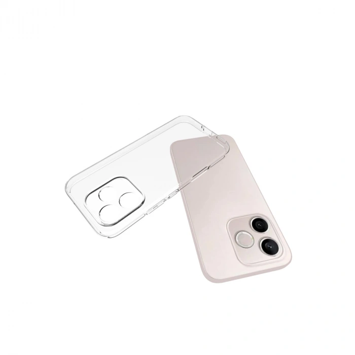 Huawei Honor 600 Lite Lüx Şeffaf Silikon - Şeffaf