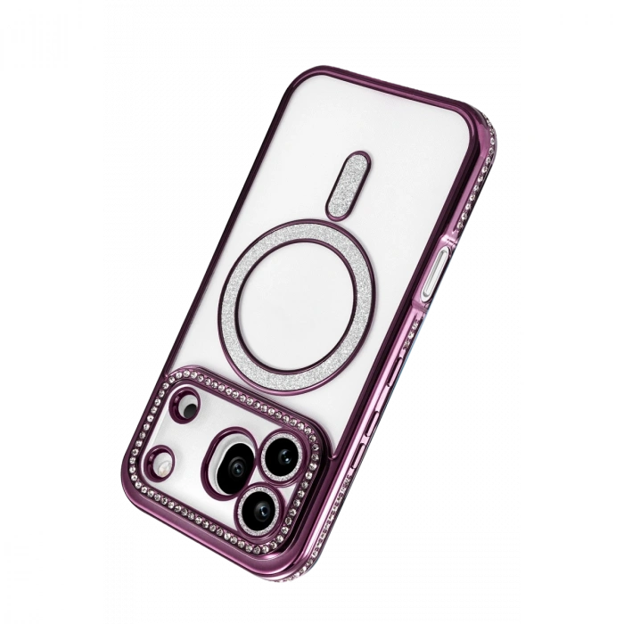 Huawei Honor 600 Pro Joke Simli Magneticsafe Kılıf - Derin Mor