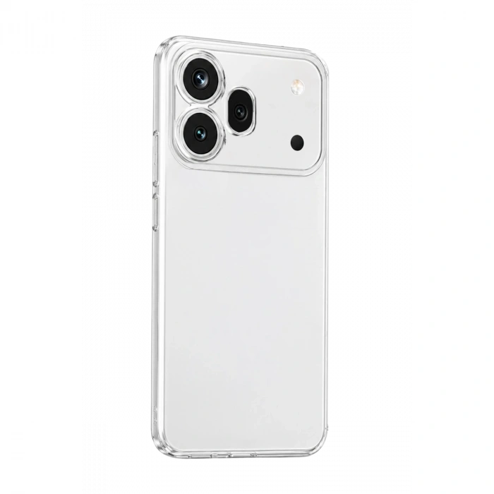 Huawei Honor 600 Pro Lüx Şeffaf Silikon - Şeffaf