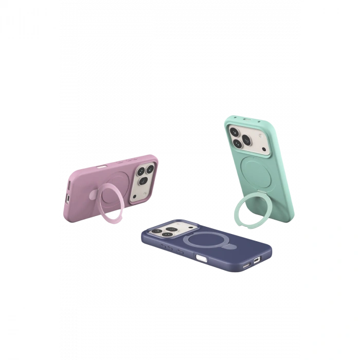 Huawei Honor 600 Pro Regal Magsafe Standlı Kapak - Turuncu