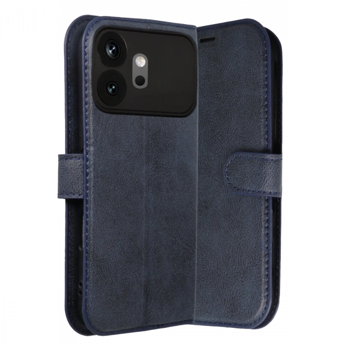 Huawei Honor 600 Trend S Plus Kapaklı Kılıf - Lacivert