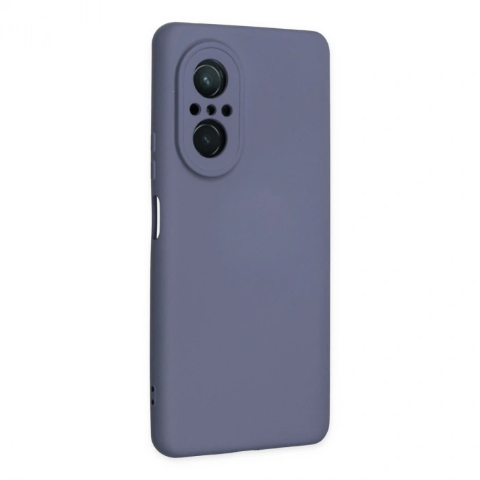 Huawei Nova 9 Se Kılıf Nano İçi Kadife Silikon - Gri