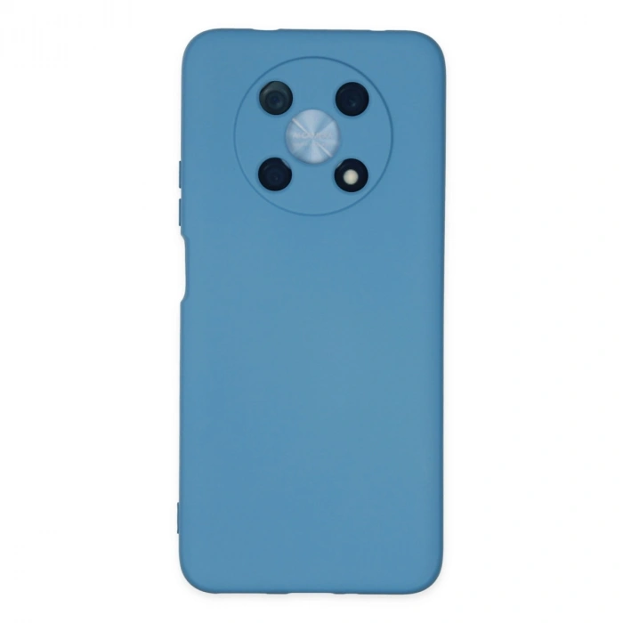 Huawei Nova Y90 Kılıf Nano İçi Kadife Silikon - Mavi