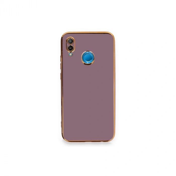 Huawei P20 Lite Kılıf Volet Silikon - Mor