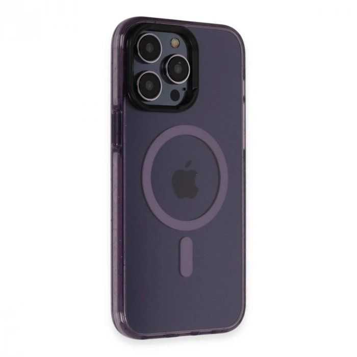 Joko Apple İphone 14 Pro Max Kılıf Tigra Magsafe Kapak - Derin Mor