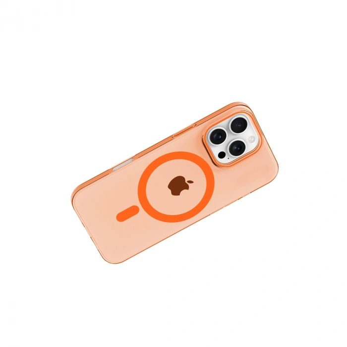 Joko Apple İphone 16 Pro Max Pc Blank Magsafe Kapak - Turuncu