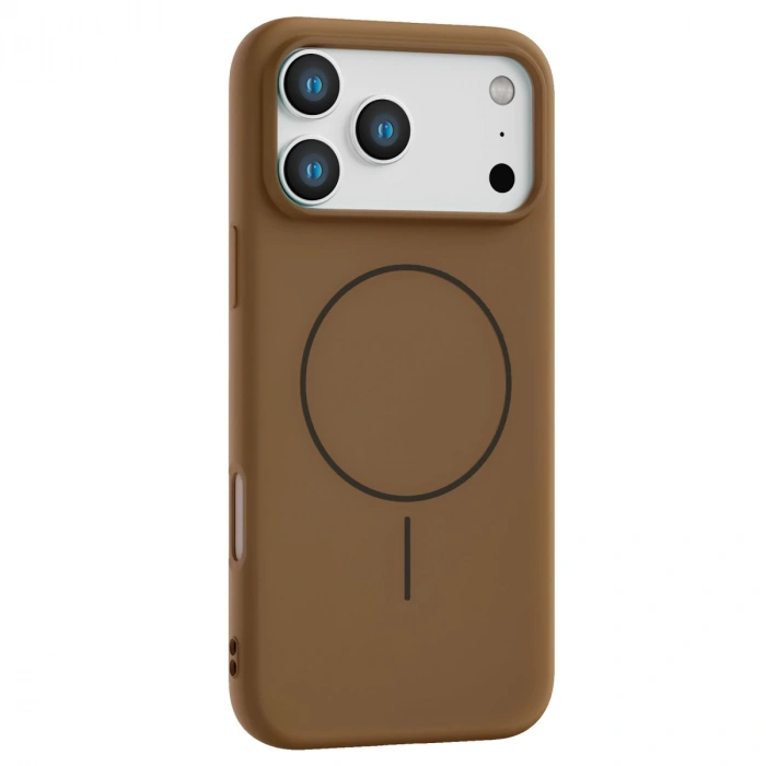 Joko Apple İphone 17 Pro Max Jully Magsafe Kapak - Kahverengi