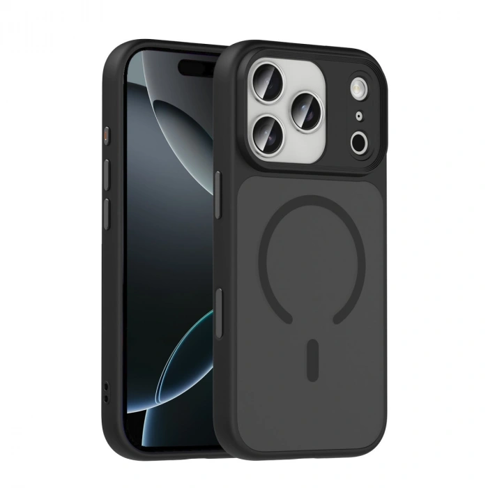 Joko Apple İphone 17 Pro Max Megane Magsafe Kapak - Siyah