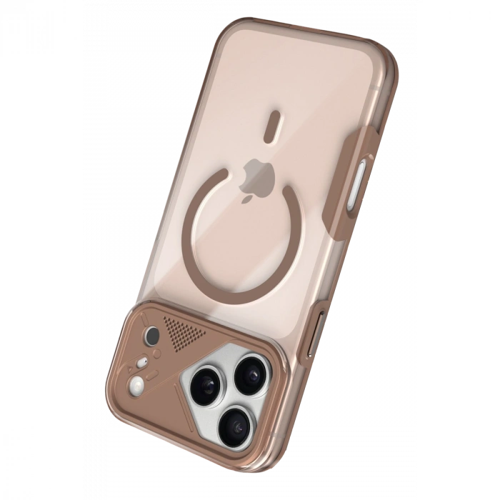 Joko Apple İphone 17 Pro Max Zinko Magsafe Kapak - Çöl Titanyum