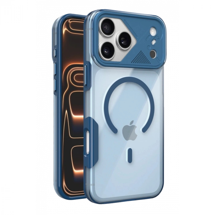 Joko Apple İphone 17 Pro Max Zinko Magsafe Kapak - Lacivert