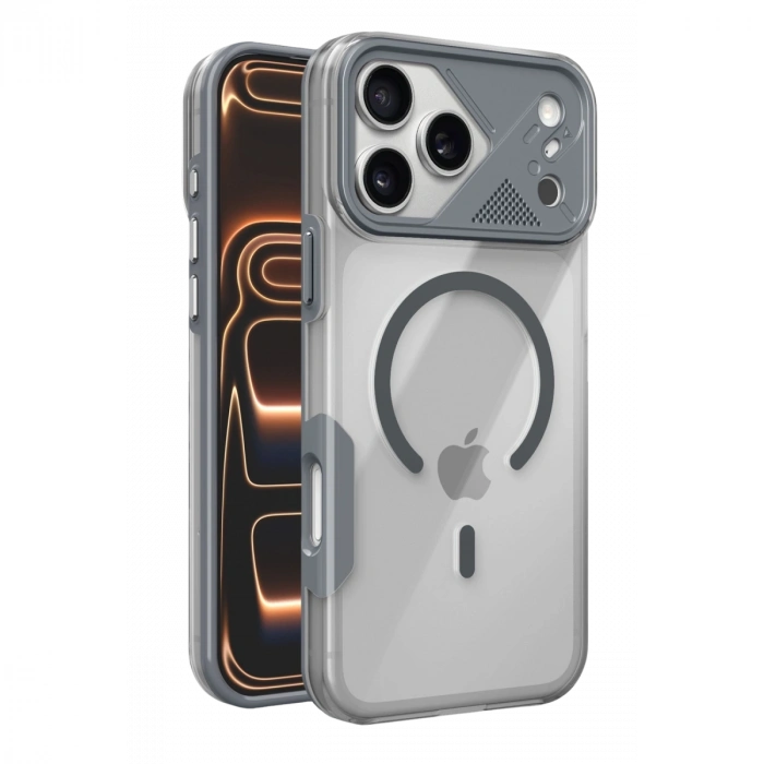 Joko Apple İphone 17 Pro Max Zinko Magsafe Kapak - Titan Gri
