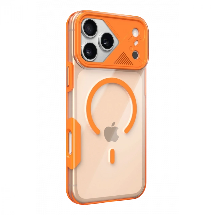 Joko Apple İphone 17 Pro Max Zinko Magsafe Kapak - Turuncu