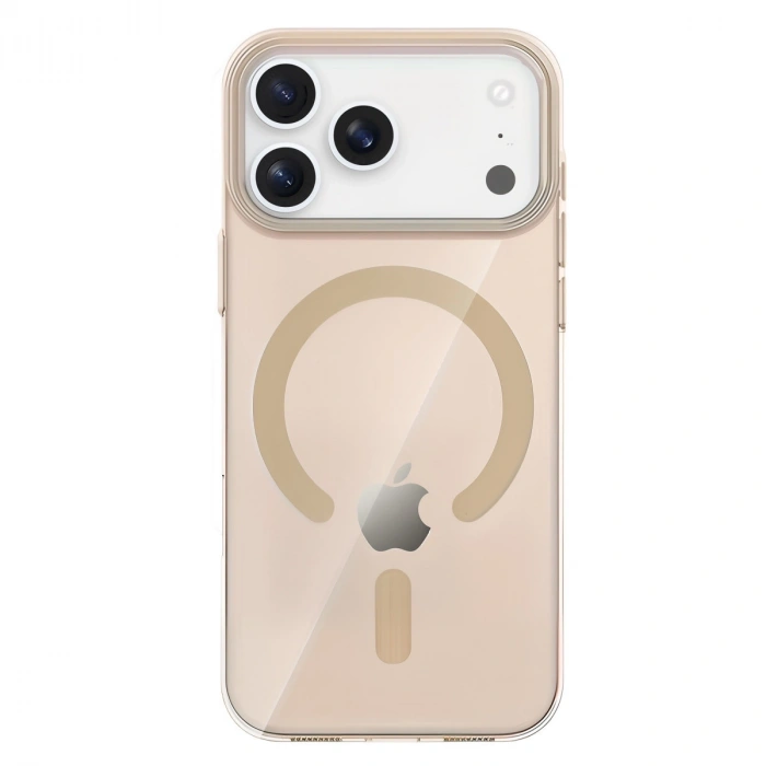 Joko Apple İphone 17 Pro Pc Blank Magsafe Kapak - Çöl Titanyum