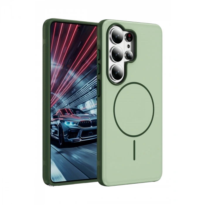 Joko Samsung Galaxy S26 Ultra Neksa Magsafe Kapak - Yeşil