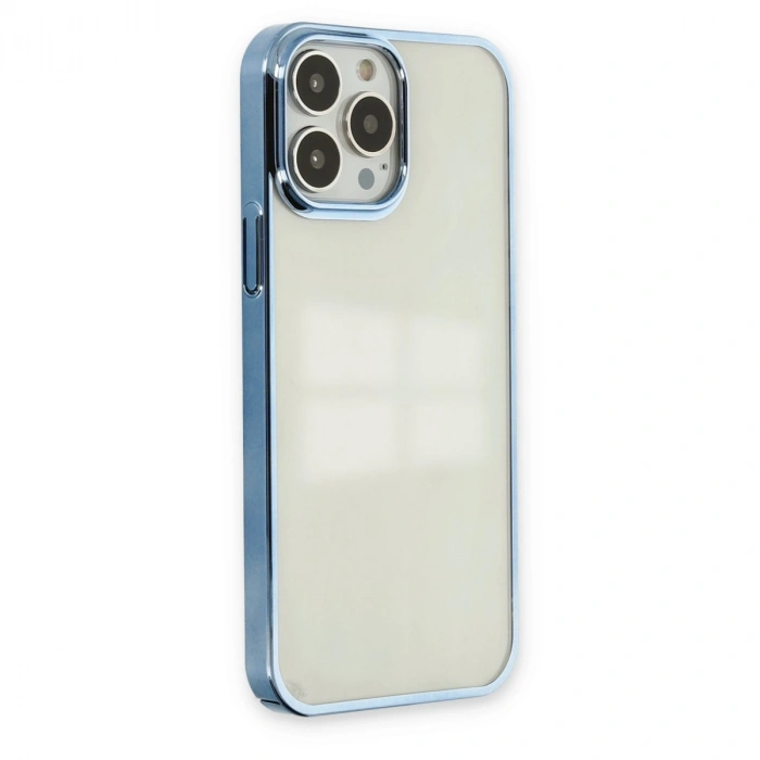 Newface Apple İphone 14 Pro Max Kılıf Element Silikon - Sky Blue