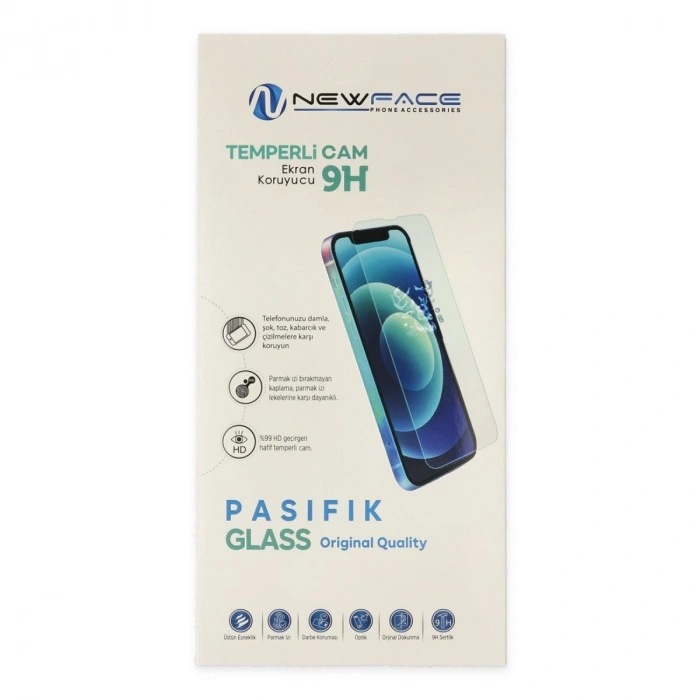 Newface Huawei Honor 600 Pasifik Cam Ekran Koruyucu - Şeffaf