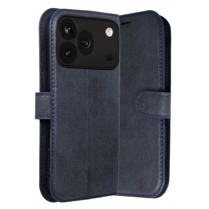 Newface Huawei Honor 600 Pro Trend S Plus Kapaklı Kılıf - Lacivert