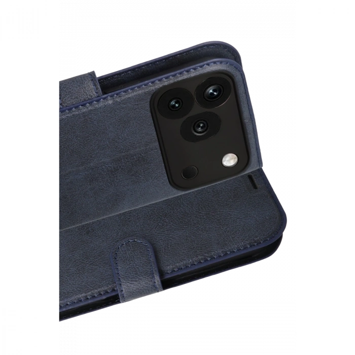 Newface Huawei Honor 600 Pro Trend S Plus Kapaklı Kılıf - Lacivert