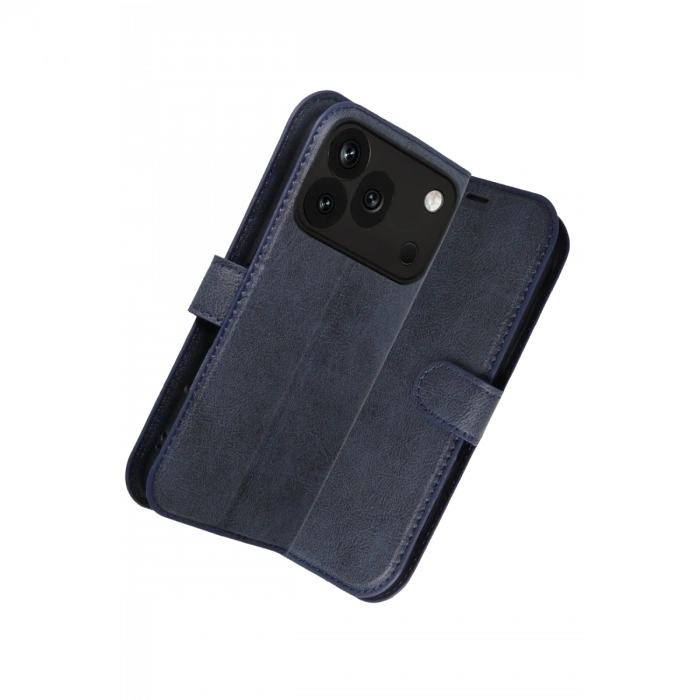 Newface Huawei Honor 600 Pro Trend S Plus Kapaklı Kılıf - Lacivert