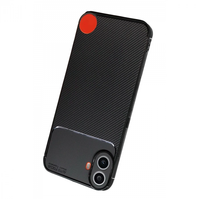 Newface Nothing Phone Nothing Cmf Phone 1 Auto Focus Karbon Kapak - Siyah