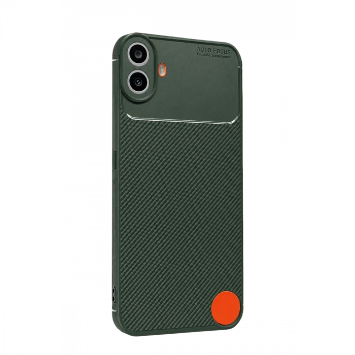 Newface Nothing Phone Nothing Cmf Phone 1 Auto Focus Karbon Kapak - Yeşil