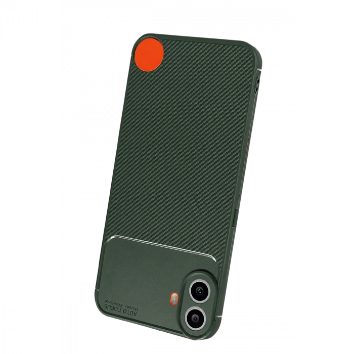 Newface Nothing Phone Nothing Cmf Phone 1 Auto Focus Karbon Kapak - Yeşil