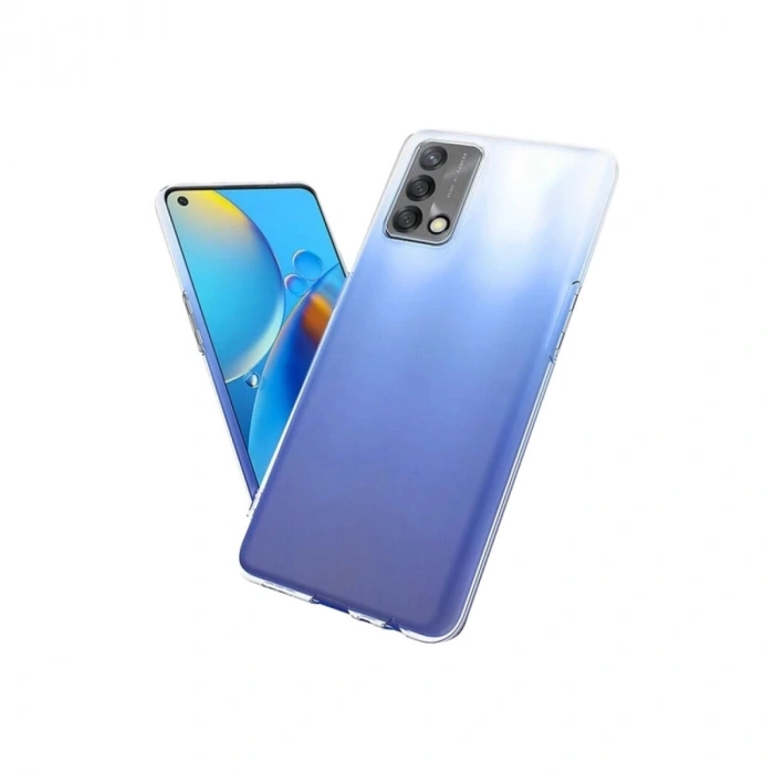 Newface Oppo A74 4g Kılıf Lüx Şeffaf Silikon