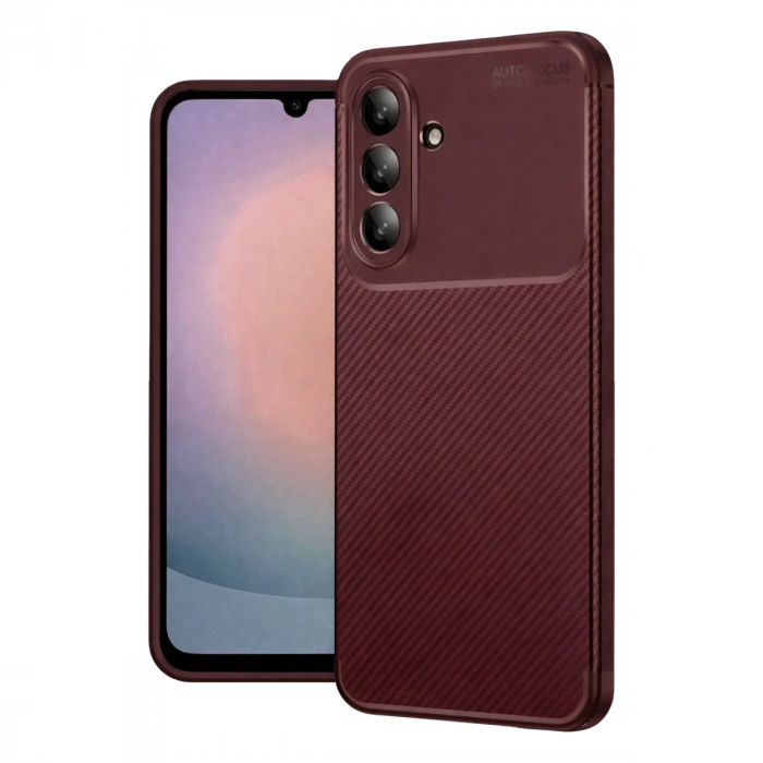 Newface Samsung Galaxy A17 5g Auto Focus Karbon Kapak - Bordo