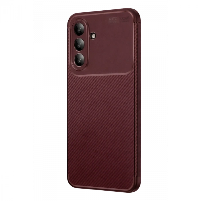 Newface Samsung Galaxy A17 5g Auto Focus Karbon Kapak - Bordo