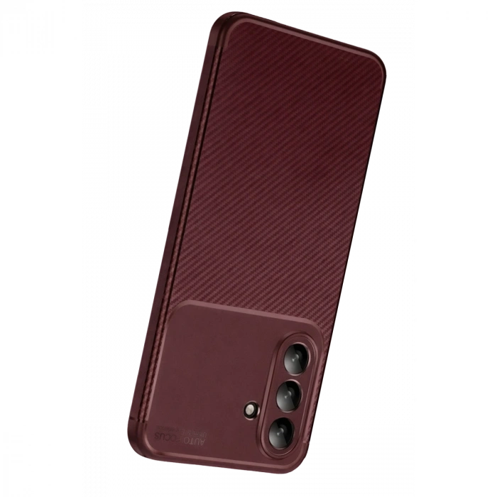 Newface Samsung Galaxy A17 5g Auto Focus Karbon Kapak - Bordo