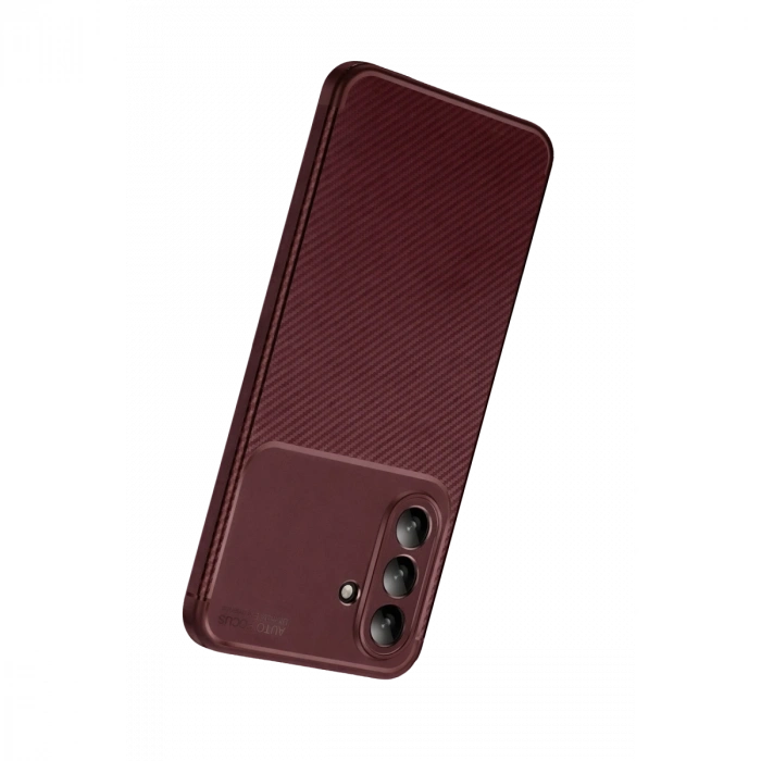Newface Samsung Galaxy S26 Fe Auto Focus Karbon Kapak - Bordo