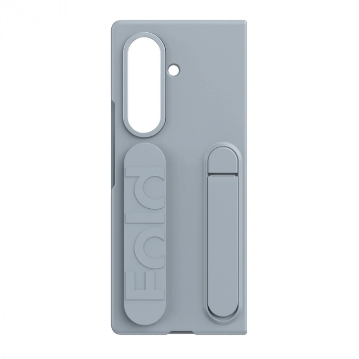 Newface Samsung Galaxy Z Fold 7 Kılıf Costa Standlı Kapak - Gri