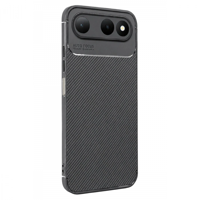 Newface Tecno Spark 50 5g Auto Focus Karbon Kapak - Gri