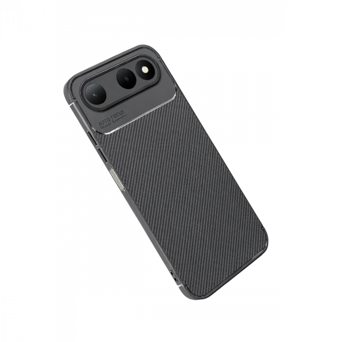 Newface Tecno Spark 50 5g Auto Focus Karbon Kapak - Gri